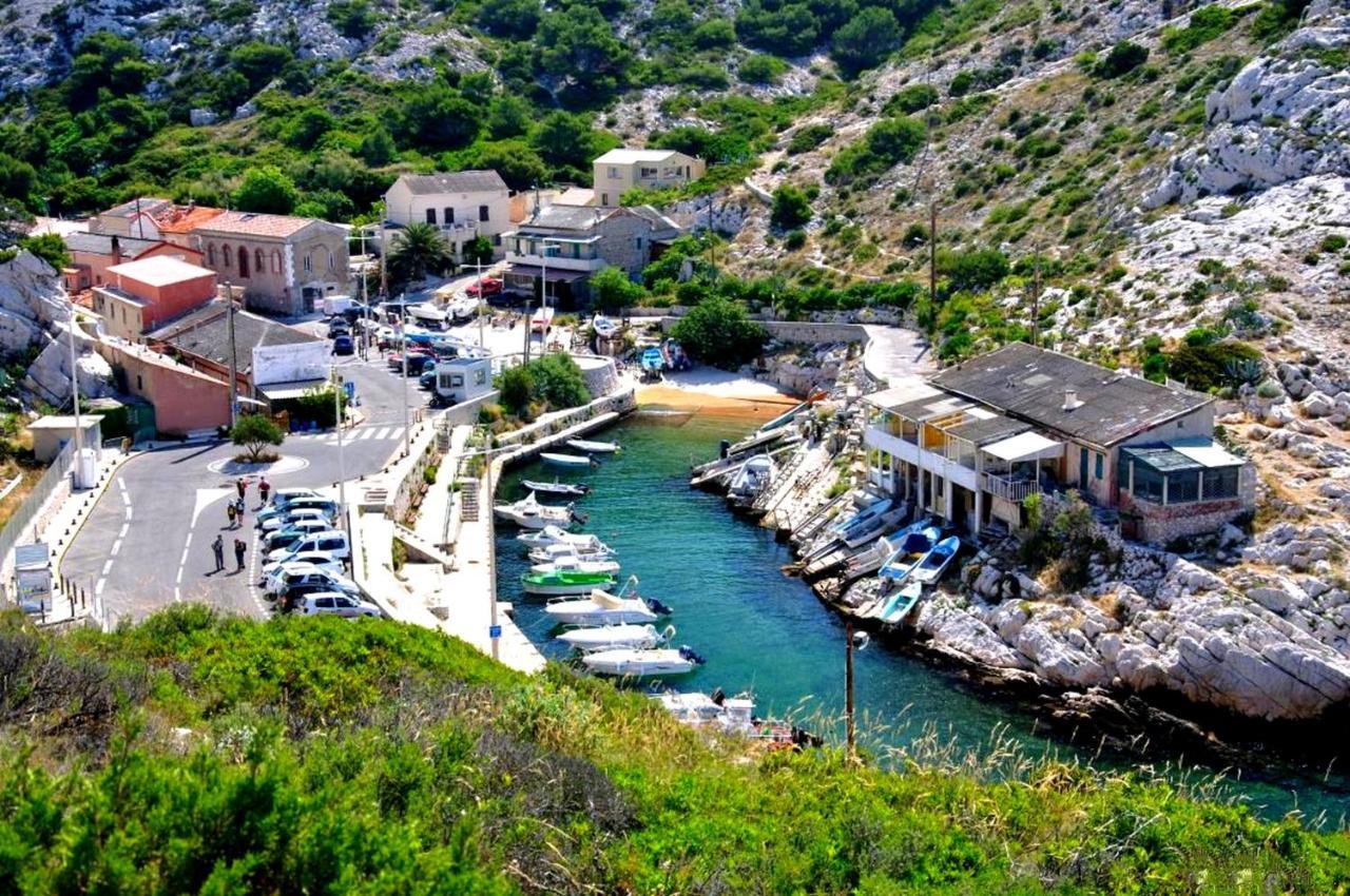 Cabanon Du Pecheur, Parc National Des Calanques Villa Marseille Eksteriør bilde